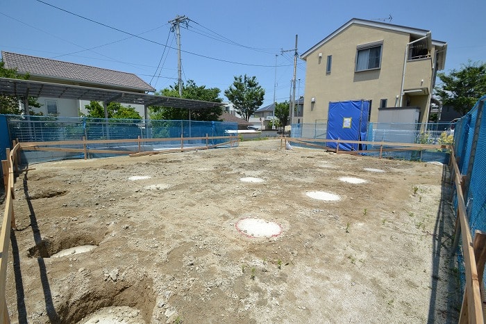 「福岡市南区09」注文住宅現場リポート②【基礎工事】【遣り方】