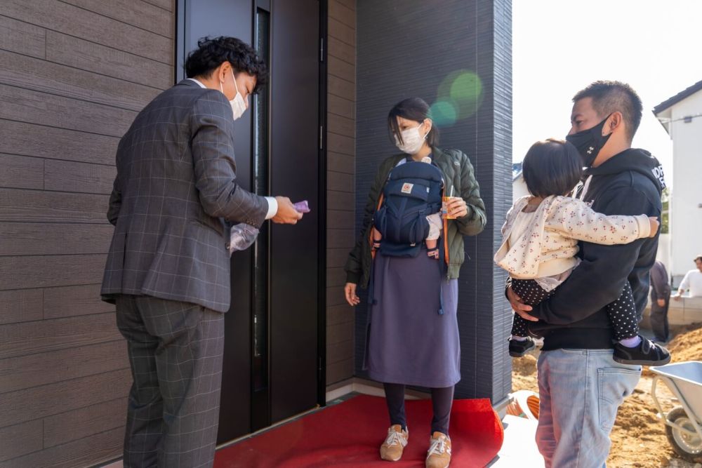 「福岡市東区青葉01」注文住宅現場リポート⑫【お引き渡し式】