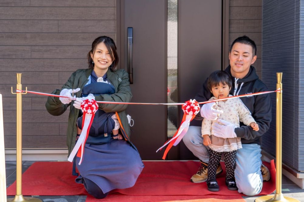 「福岡市東区青葉01」注文住宅現場リポート⑫【お引き渡し式】