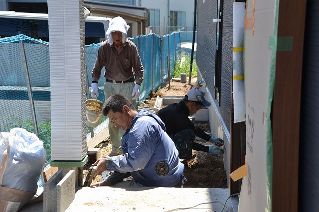 「太宰府市05」注文住宅現場リポート⑩【左官工事】