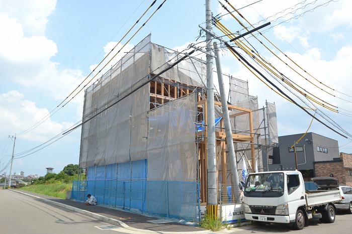 福岡市南区花畑02　注文住宅建築現場リポート⑦