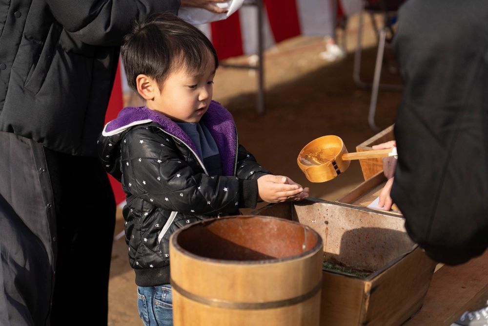 福岡市城南区05　注文住宅建築現場リポート①　～地鎮祭～