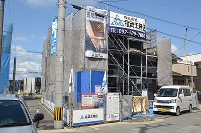 福岡市西区01　注文住宅建築現場リポート⑫