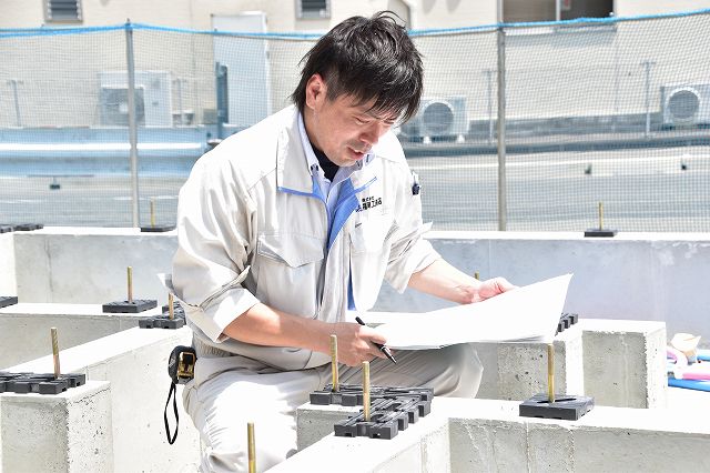 「太宰府市05」注文住宅現場リポート④【木工事】【土台敷き】