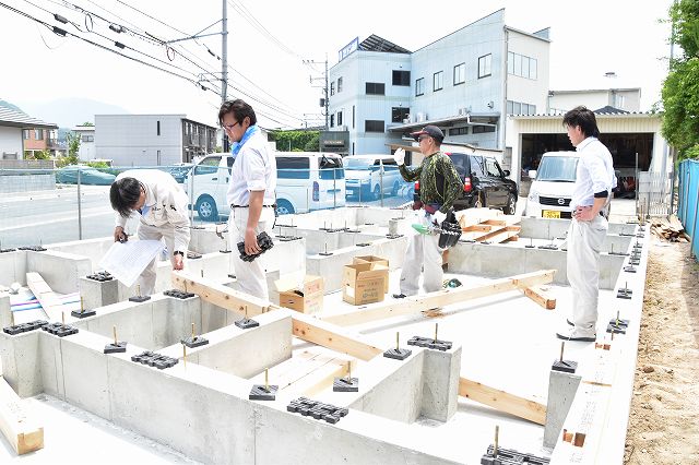 福岡県太宰府市05　注文住宅建築現場リポート④