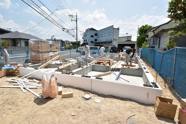 福岡県太宰府市05　注文住宅建築現場リポート④