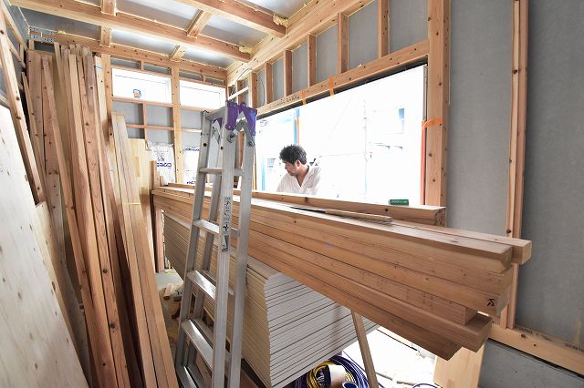 「福岡市中央区03」注文住宅現場リポート⑪【内装工事】【クロス】