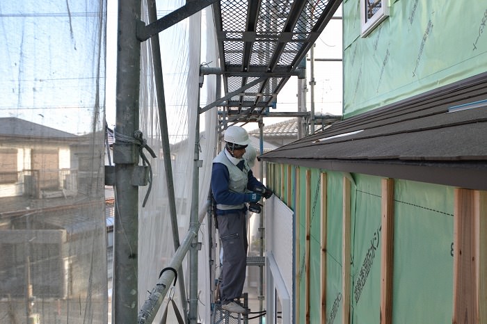 福岡市城南区南片江03　注文住宅建築現場リポート⑦