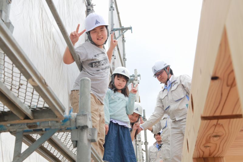 「筑紫野市杉塚01」注文住宅現場リポート⑤【上棟式】