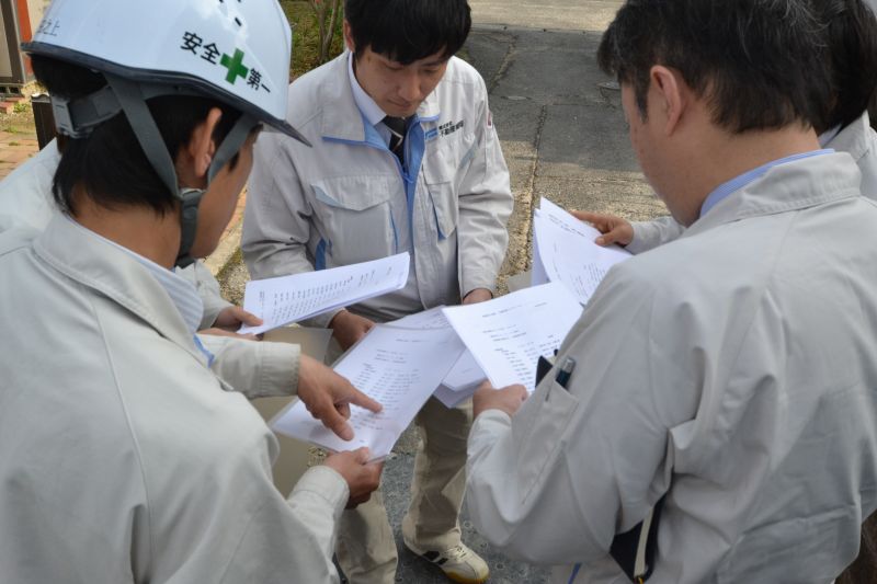 福岡県筑紫野市杉塚01　注文住宅建築現場リポート⑤　～上棟式～