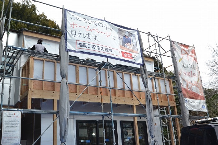 福岡市南区柏原04　注文住宅建築現場リポート⑧