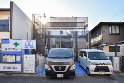 福岡市早良区08　注文住宅建築現場リポート④　～木工事・下地作り～