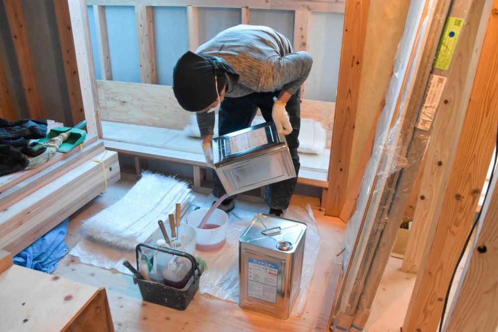 「福岡市早良区08」注文住宅現場リポート④【木工事】【下地】