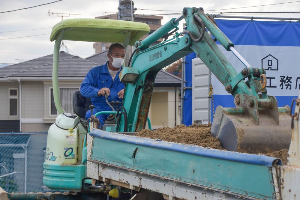 福岡県那珂川市08　注文住宅建築現場リポート②　～基礎工事～