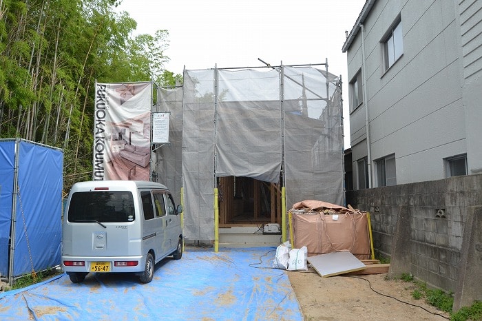 「春日市03」注文住宅現場リポート⑥【木工事】【面材】