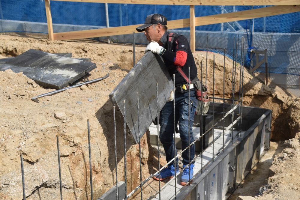 「古賀市05」注文住宅現場リポート③【基礎工事】【型枠】