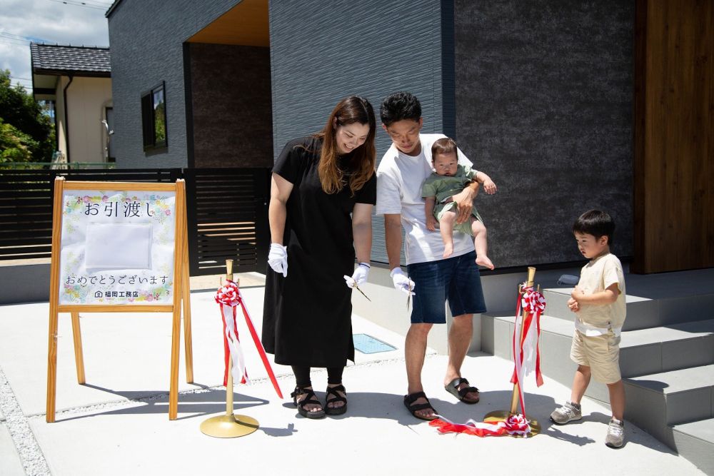 福岡県糟屋郡志免町04　注文住宅建築現場リポート⑦　～お引き渡し～