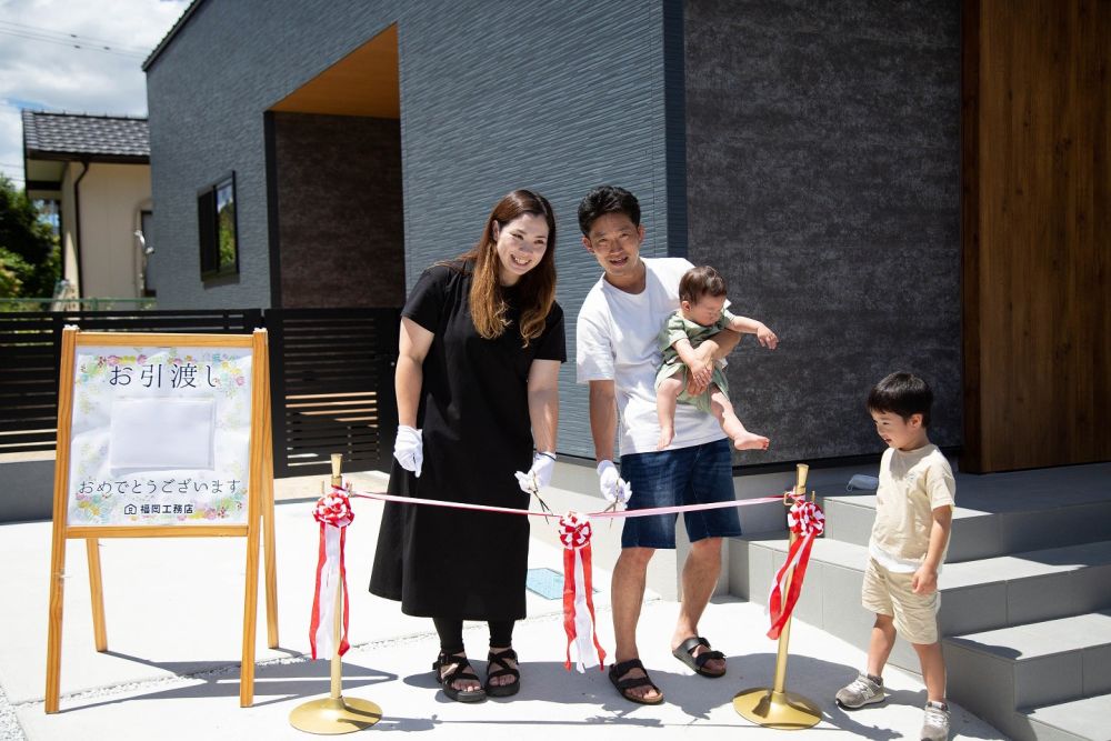 福岡県糟屋郡志免町04　注文住宅建築現場リポート⑦　～お引き渡し～