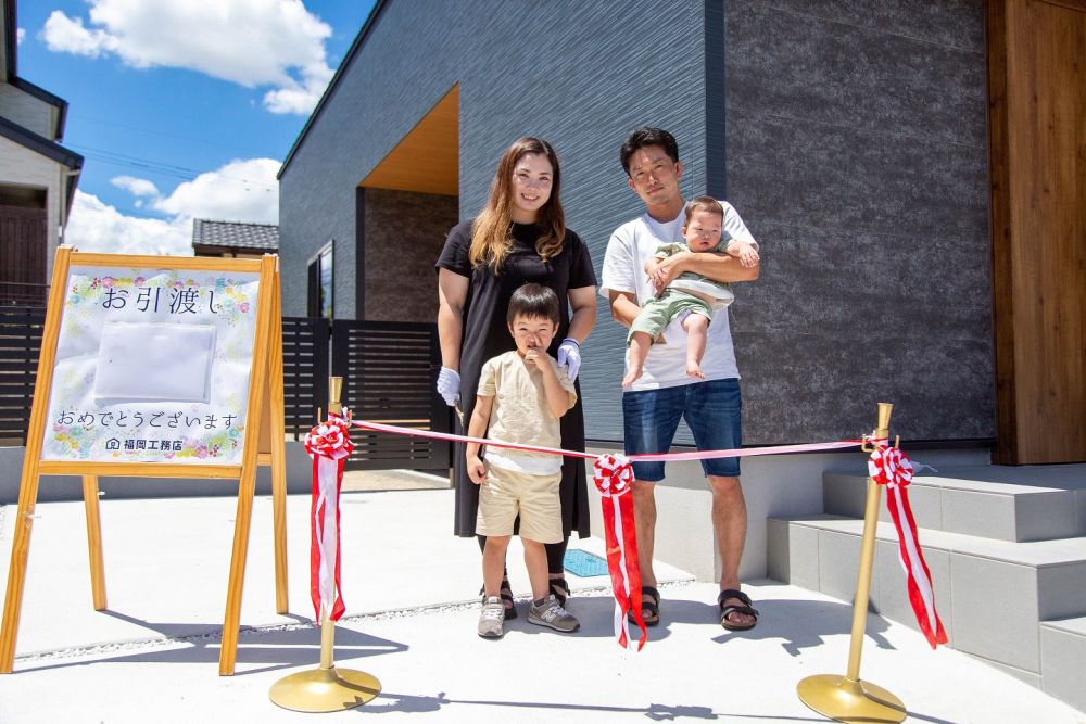 福岡県糟屋郡志免町04　注文住宅建築現場リポート⑦　～お引き渡し～