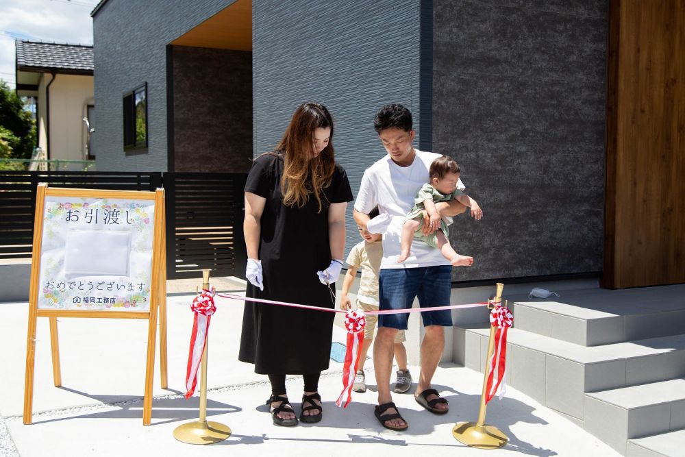 福岡県糟屋郡志免町04　注文住宅建築現場リポート⑦　～お引き渡し～