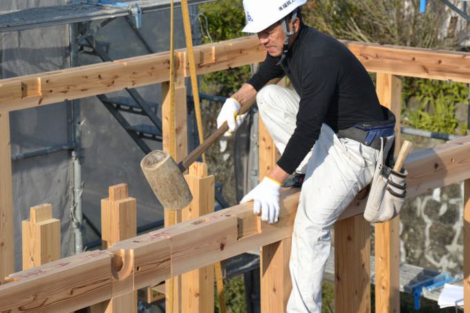 福岡市南区06　注文住宅建築現場リポート④　～上棟式～