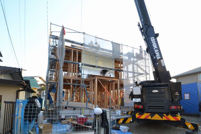 「福岡市南区06」注文住宅現場リポート④【上棟式】