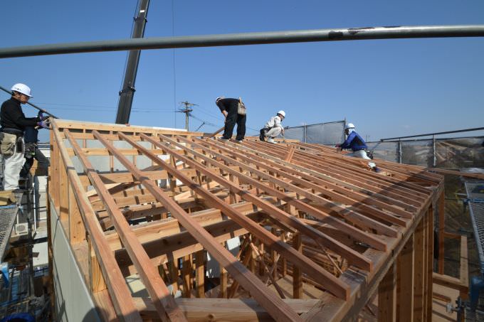 「福岡市南区06」注文住宅現場リポート④【上棟式】