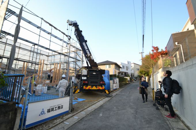 福岡市南区06　注文住宅建築現場リポート④　～上棟式～