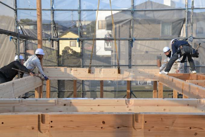 福岡市南区06　注文住宅建築現場リポート④　～上棟式～