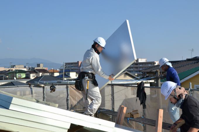 福岡市南区06　注文住宅建築現場リポート④　～上棟式～