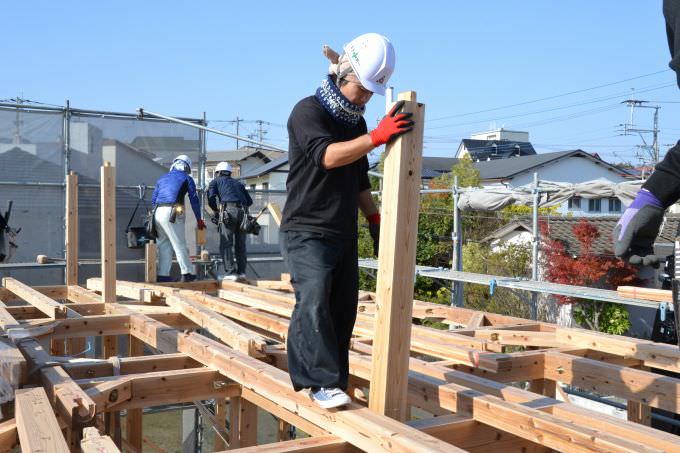 福岡市南区06　注文住宅建築現場リポート④　～上棟式～