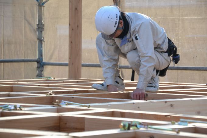 福岡市南区06　注文住宅建築現場リポート④　～上棟式～