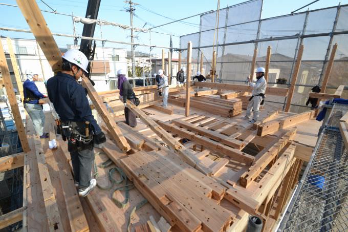 「福岡市南区06」注文住宅現場リポート④【上棟式】