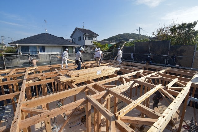 福岡県古賀市03　注文住宅建築現場リポート③　～上棟式～