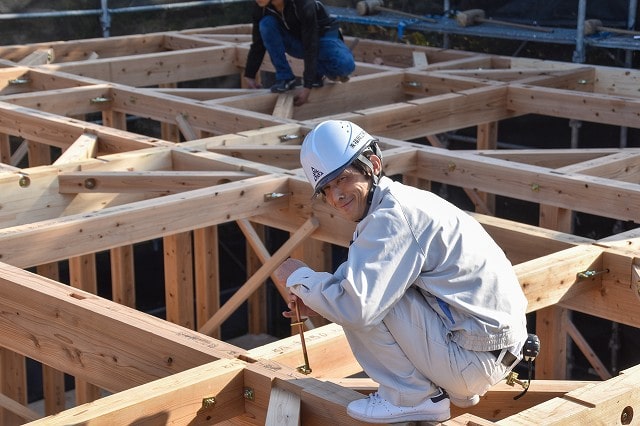 福岡県古賀市03　注文住宅建築現場リポート③　～上棟式～