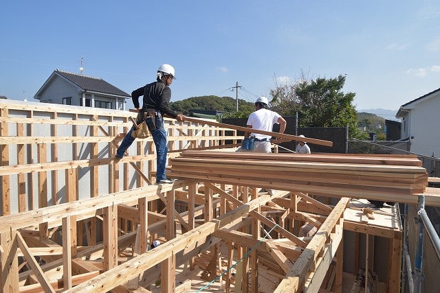 福岡県古賀市03　注文住宅建築現場リポート③　～上棟式～