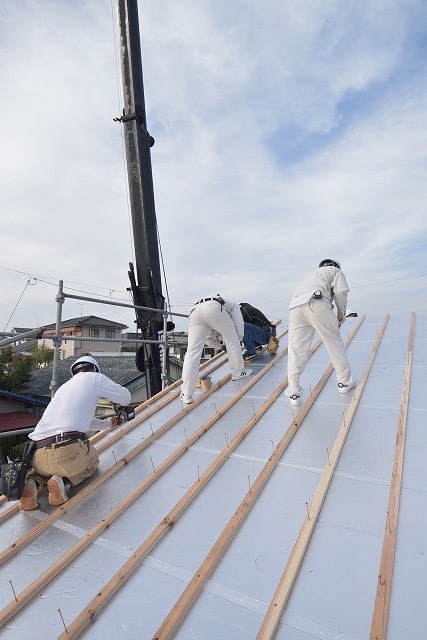 福岡県古賀市03　注文住宅建築現場リポート③　～上棟式～