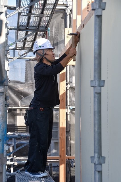 福岡県古賀市03　注文住宅建築現場リポート③　～上棟式～