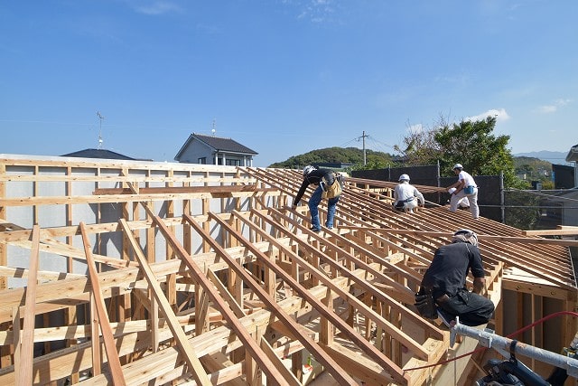 福岡県古賀市03　注文住宅建築現場リポート③　～上棟式～