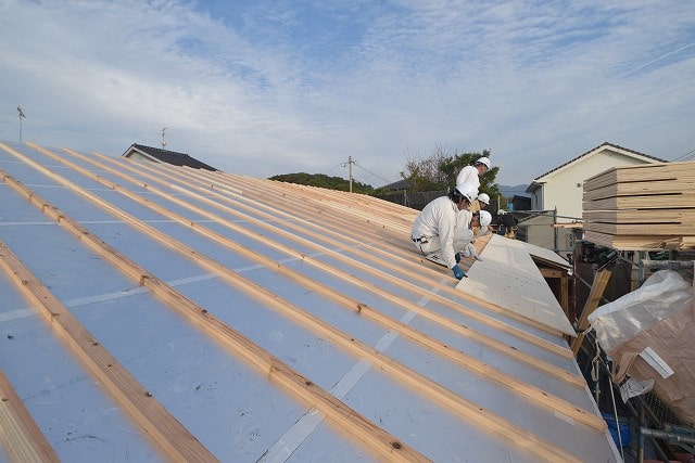 福岡県古賀市03　注文住宅建築現場リポート③　～上棟式～