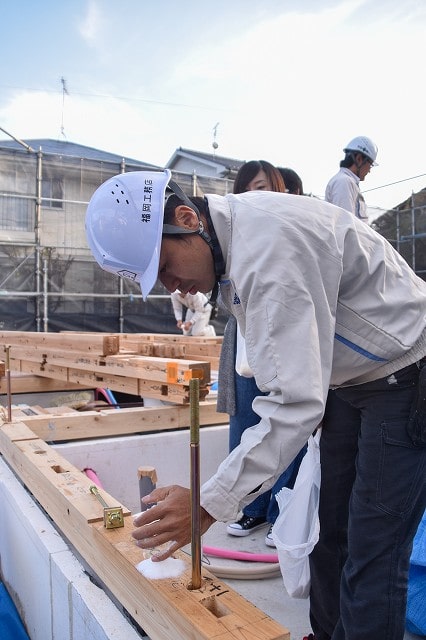 福岡県古賀市03　注文住宅建築現場リポート③　～上棟式～