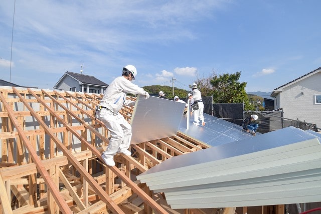 福岡県古賀市03　注文住宅建築現場リポート③　～上棟式～