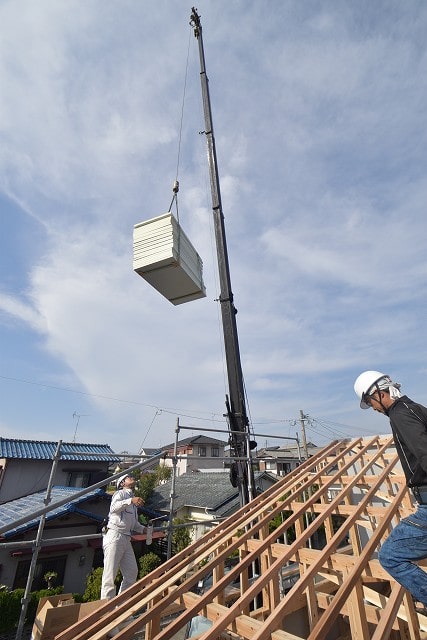 福岡県古賀市03　注文住宅建築現場リポート③　～上棟式～