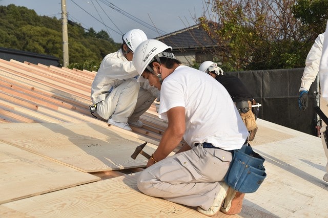 福岡県古賀市03　注文住宅建築現場リポート③　～上棟式～