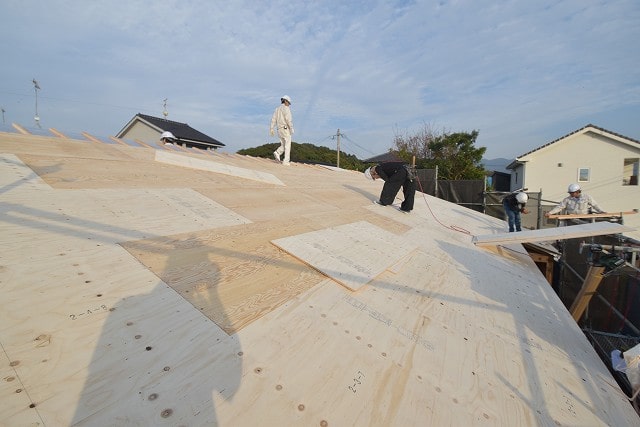 福岡県古賀市03　注文住宅建築現場リポート③　～上棟式～