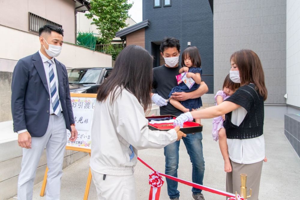 「福岡市城南区05」注文住宅現場リポート⑪【お引き渡し式】