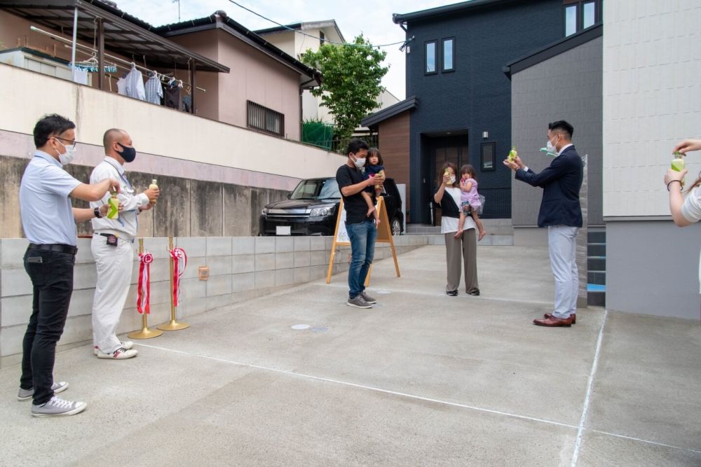 「福岡市城南区05」注文住宅現場リポート⑪【お引き渡し式】