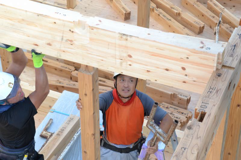 「福岡市早良区百道01」注文住宅現場リポート⑥【上棟式】
