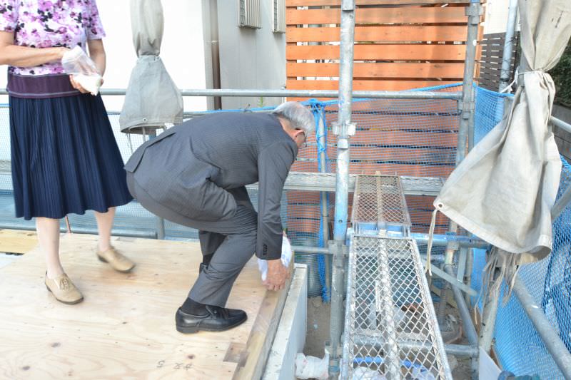 「福岡市早良区百道01」注文住宅現場リポート⑥【上棟式】
