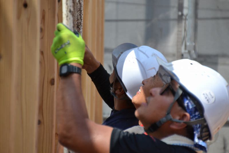 福岡市早良区百道01　注文住宅建築現場リポート⑥　～上棟式～